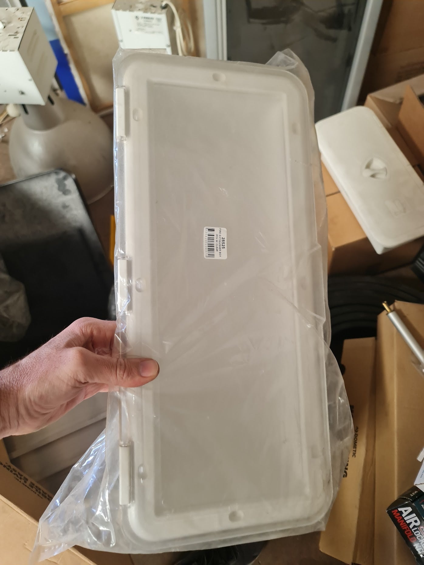 Fire Extinguisher Box - Deluxe Transparent Nuova Rade