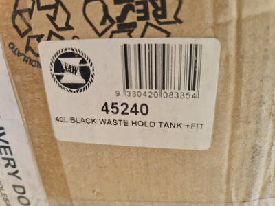 Can-SB 40L Grey and Black Waste Tank