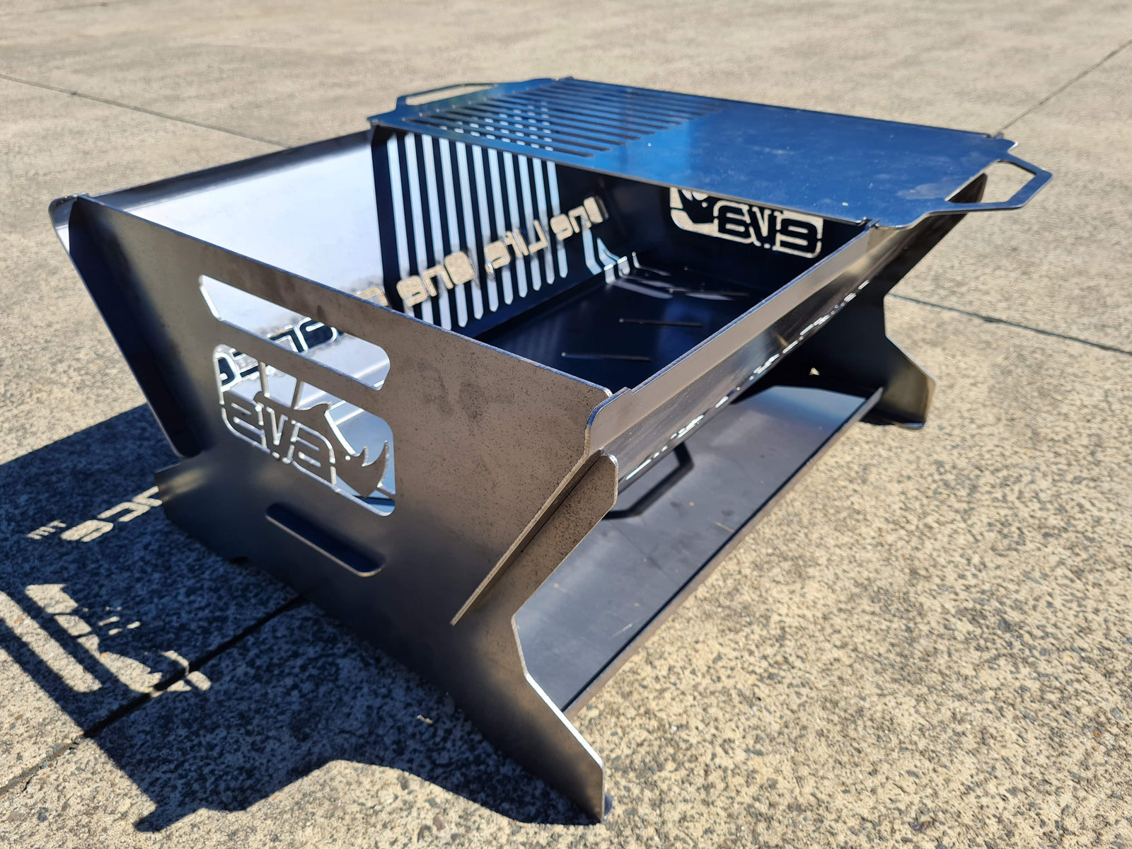 EVA Stainless / Corten Steel Fire Pit